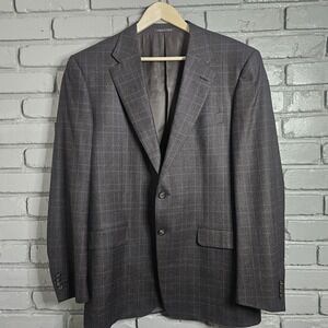 Vtg Corneliani Men's Super Fine Wool Suit Jacket Blazer EU 52L US 42L Italy